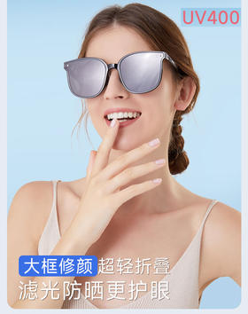 日本Mamoru偏光折叠二代太阳镜   XHR