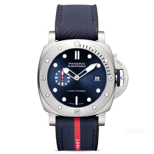 沛纳海 Panerai Submersible 潜行系列QuarantaQuattro Luna Rossa腕表 PAM01391 商品图0