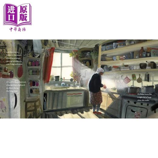 【中商原版】奶奶的花园 Sydney Smith My Babas Garden 亲子阅读儿童绘本 亲情故事图画书Jordan Scott 英文原版 进口图书 商品图2