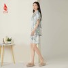 SAINTJOY/上久楷女式蓝灰色印花短袖睡衣套装  JWS21009 商品缩略图1