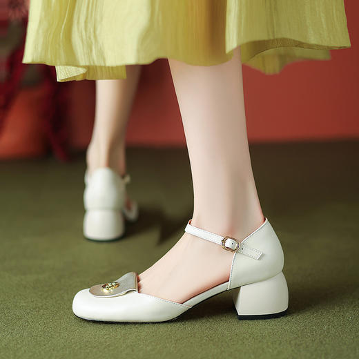 优雅百搭，圆头玛丽珍凉鞋WC-M8285 商品图5