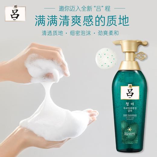 吕Ryo绿吕洗发水控油清爽头皮净彻毛孔0硅油洗发膏400ml 商品图4