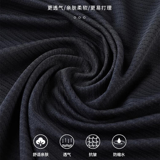 跃牌【跃LEAP-ACTIVE】系列男子春秋季新款运动休闲跑步健身衣速干透气圆领训练长袖上衣890 商品图2