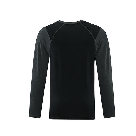 跃牌【跃LEAP-ACTIVE】系列圆领跑步训练服男款长袖秋季健身体恤薄款运动速干上衣打底衫879 商品图4