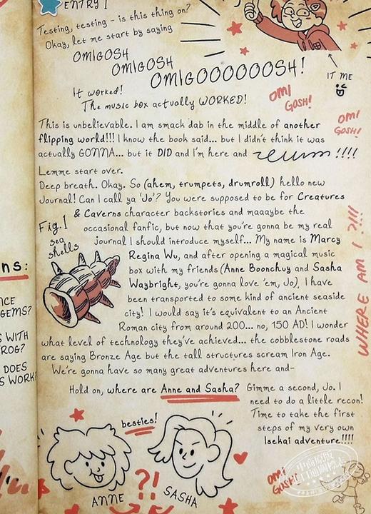 预售 【中商原版】玛茜日记 奇幻沼泽指南 平装 英文原版 Marcys Journal   A Guide to Amphibia 商品图4