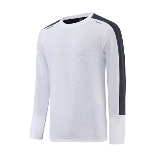 跃牌【跃LEAP-ACTIVE】系列男子春秋季新款运动休闲跑步健身衣速干透气圆领训练长袖上衣890 商品图3