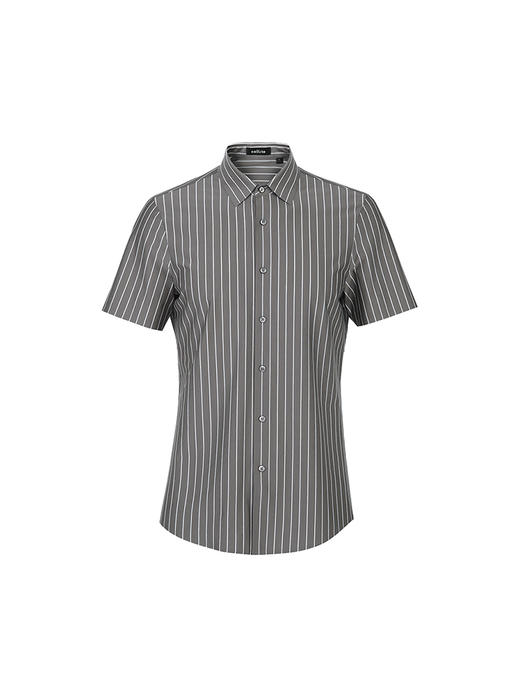 callisto灰色弹力棉衬衫T恤 SSTSS192C 商品图2