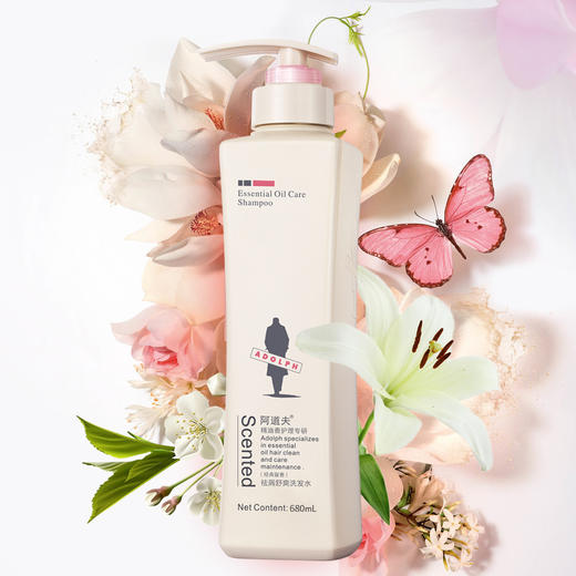 阿道夫控油清爽去屑滋润修护洗发水露680ml精油柔顺丝滑亮泽舒缓 1件装 商品图2