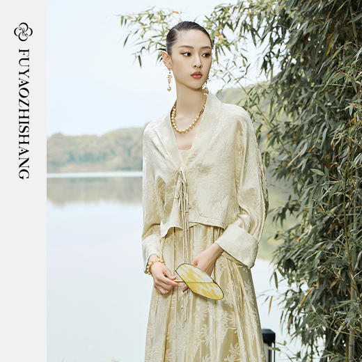 IWY/扶摇系列 夏季清冷感复古中式外套23FYC142 商品图1