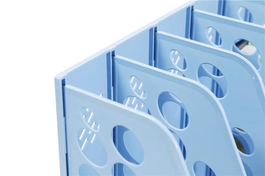 齐心资料架B2176蓝色六格 商品图3