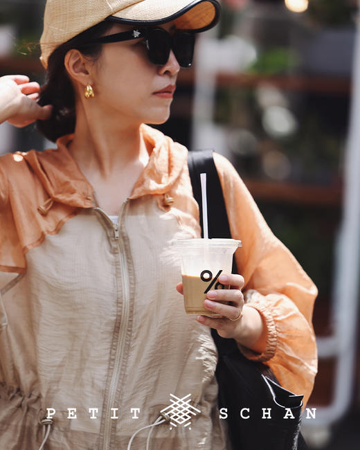 PETIT SCHAN小闪 JEW#006 Autumn leaves 秋叶 925纯银镀18k金耳环 商品图8