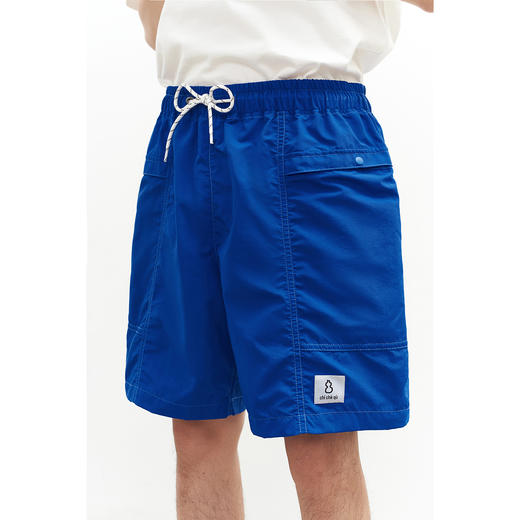 吃茶去chichaqu supplex抽绳沙滩休闲短裤 商品图1