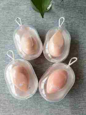 KISSEED进口双切美妆蛋1个装(外包装轻微磨损)