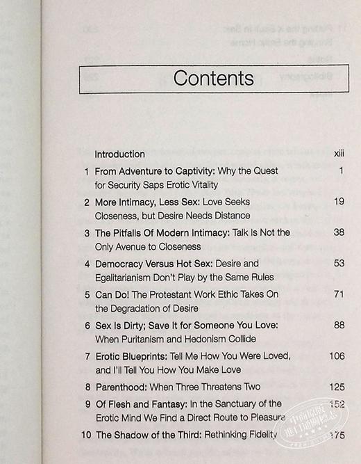 【中商原版】亲密陷阱 英文原版 Mating in Captivity How to keep desire and passion alive in longterm relationship 商品图4