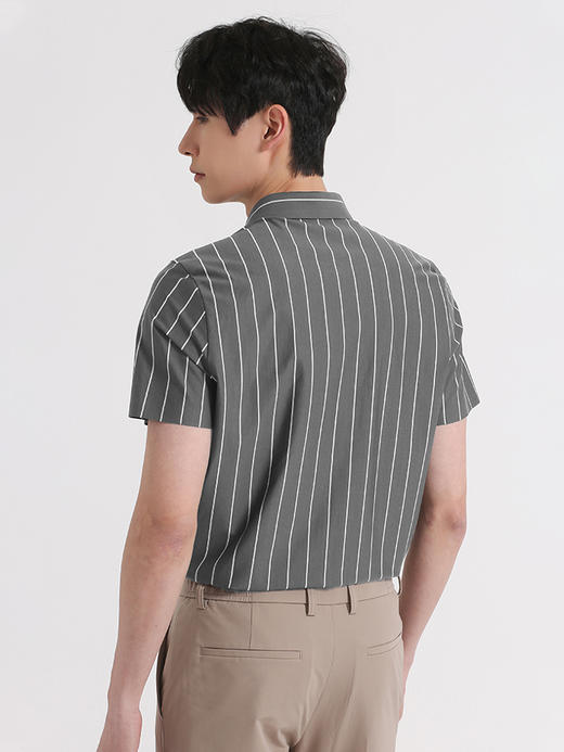 callisto灰色弹力棉衬衫T恤 SSTSS192C 商品图1