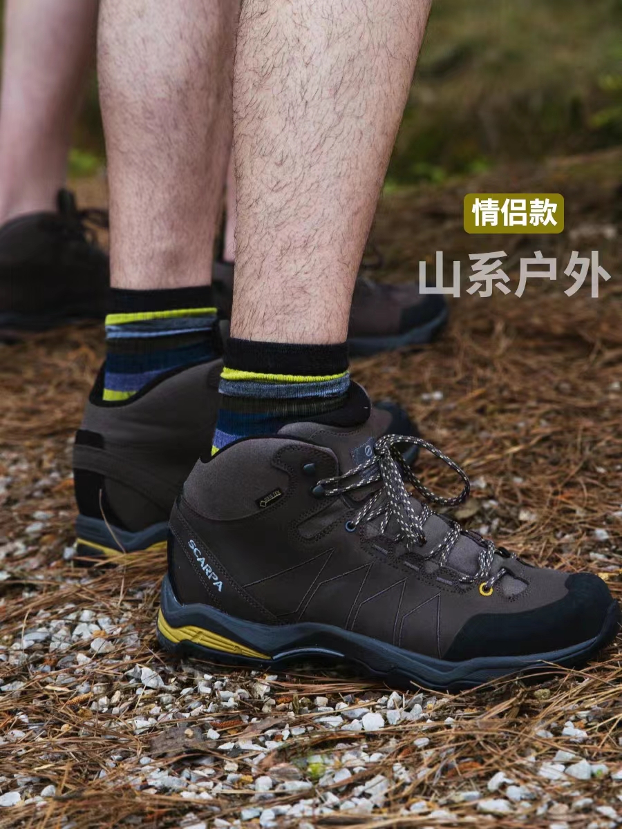 SCARPA莫林加强中帮Moraine防滑户外男鞋GTX防水耐磨徒步登山鞋女63050-63060