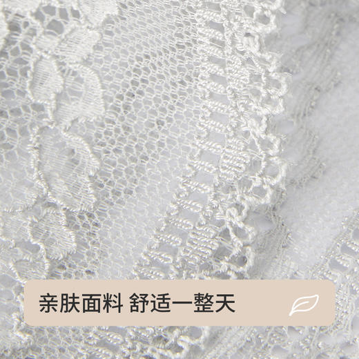 奶糖派林荫配套内裤性感蕾丝透气舒适夏季轻薄低腰三角裤女式短裤 商品图3