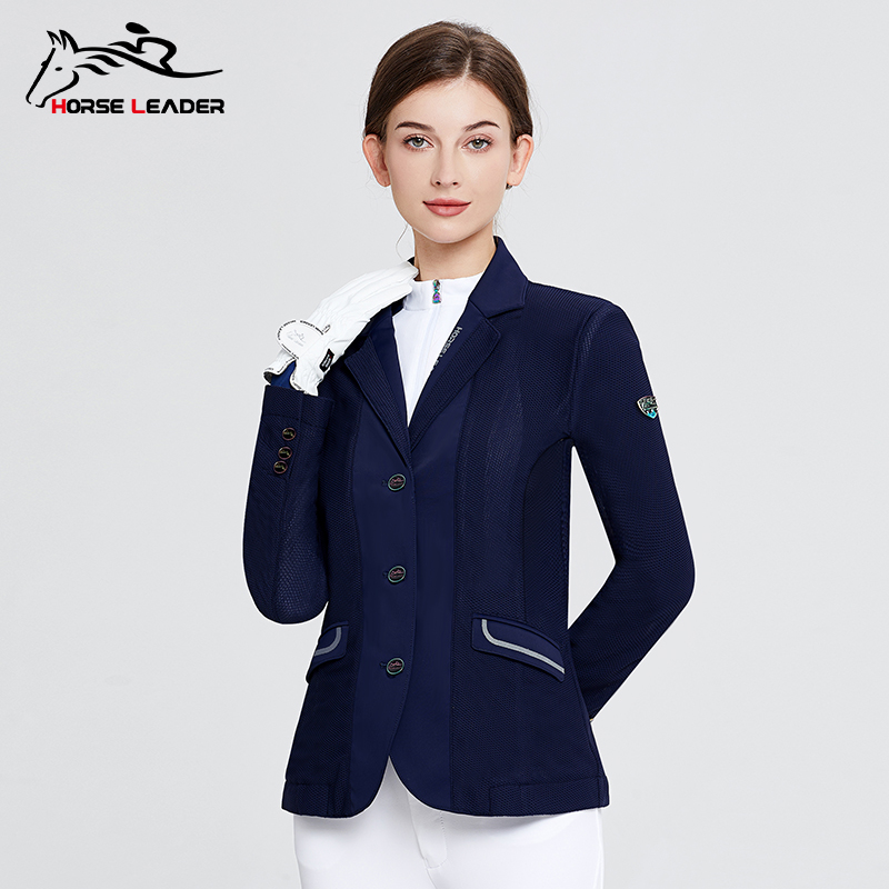 成人女款夏季网眼骑士服西服-13903