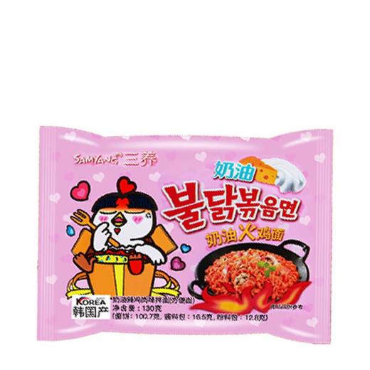 三养奶油辣鸡肉味拌面130g/袋 商品图0