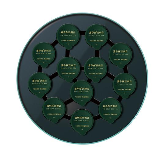 露华春金罐茶铁观音礼盒4g×12 商品图1