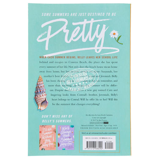 【中商原版】我变漂亮的那个夏天 我变漂亮的那个夏天系列1 英文原版 SUMMER I TURNED PRETTY Jenny Han 商品图1