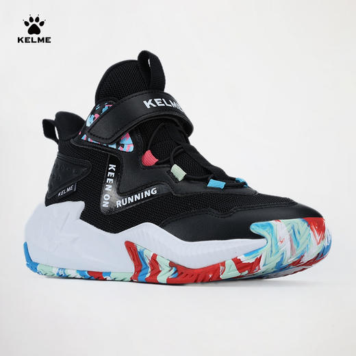 KELME卡尔美2023新款锋猁专业儿童篮球鞋男童 商品图3