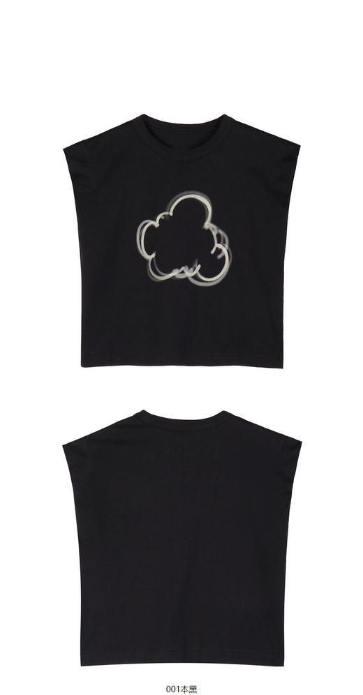 jnby  32年夏款  全棉汗布潮酷无袖背心  1N6014640 商品图8