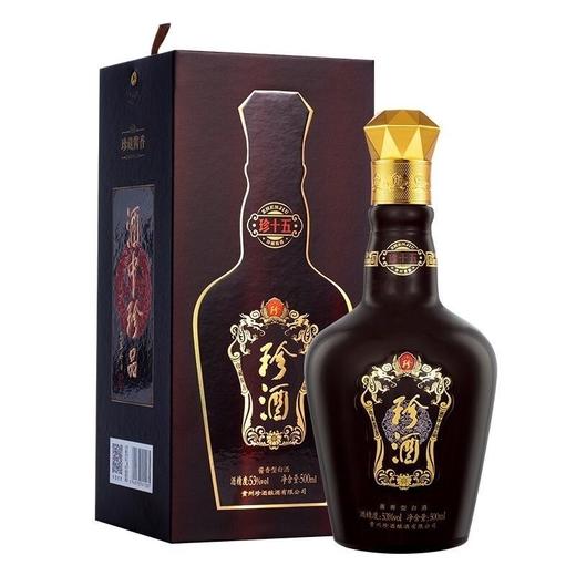 珍酒 珍15 53度500ml单瓶装白酒--jmw 商品图1