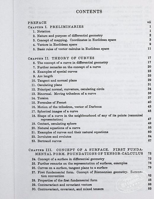 【中商原版】微分几何 Differential Geometry Revised 英文原版 Erwin Otto Kreyszig 数学 高等数学 商品图4