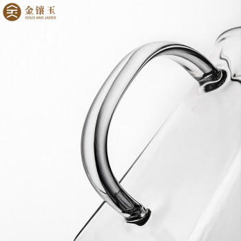 金镶玉公道杯高硼硅玻璃杯带不锈钢茶漏 茶海虑茶器 四方雅致350ml 商品图3