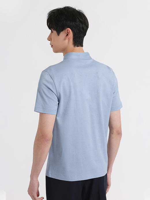 callisto浅蓝色丝绵T恤 SSTSS159C 商品图2