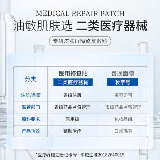 【买3送8片】复因重组胶原蛋白修复贴 5片/盒（原重组人源胶原蛋白敷料面膜贴升级款）【院线同款】改善松弛 Q弹滋润 ***2件9折、3件8折 商品图3