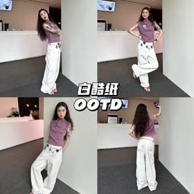 新品上身｜灵动优雅的白裤子🤍