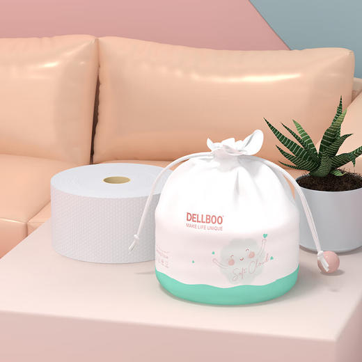 良布（DELLBOO）良布卷式干湿两用洁面巾2卷LMW240A2 商品图2