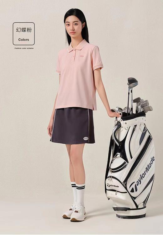 坦博尔女士POLO衫3220208白，黑，蝶粉，玄绿 商品图0