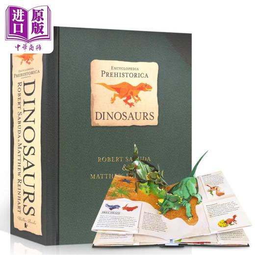 预售 【中商原版】Encyclopedia Prehistorica Dinosaurs 立体百科：恐龙百科全书 立体书 活动与玩具书 英文原版进口图书 动物绘本 商品图7