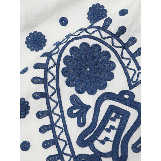 COCOBELLA重工定位刺绣民族风连衣裙女度假沙滩裙两件套FR920 商品图4