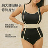 [山茶方领]连体泳衣夏季度假沙滩泳装女款 商品缩略图2