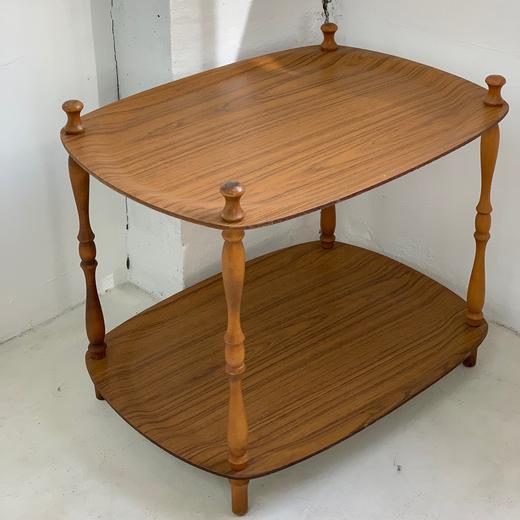 德国1970s托盘茶几 双层木质AU191 商品图0