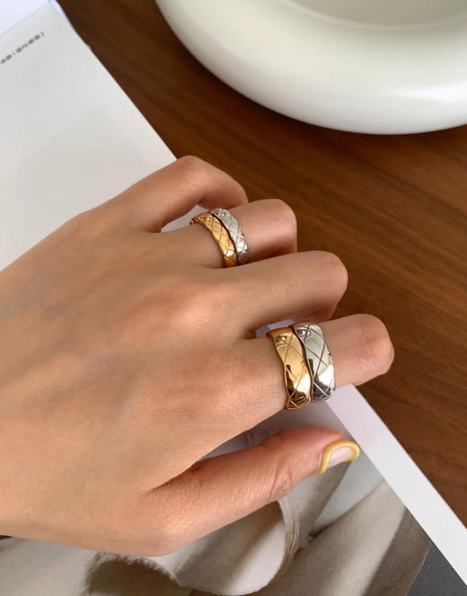 小香菱格戒指 商品图3