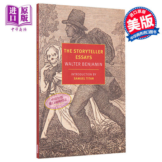 【中商原版】讲故事的人 瓦尔特 本雅明 The Storyteller Essays 英文原版 Walter Benjamin 文学 现代 商品图0