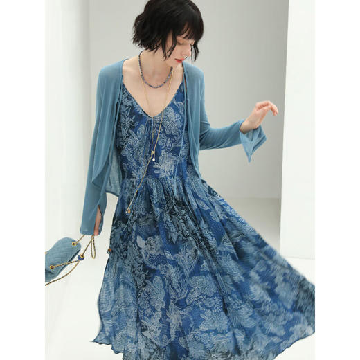 【限时秒杀】COCOBELLA轻盈设计感多色遮阳小开衫女轻薄针织空调衫MZ173C 商品图1