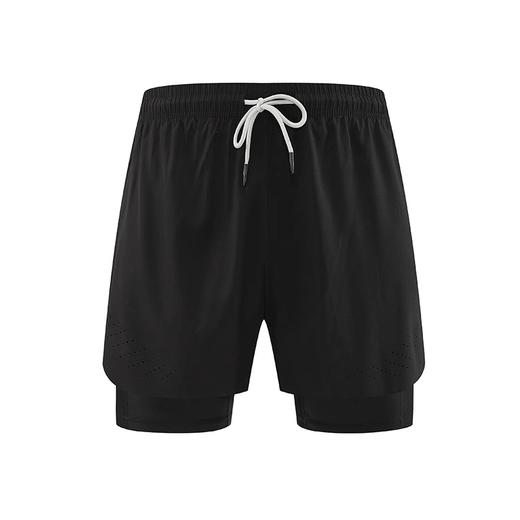 跃牌【跃LEAP-ACTIVE】系列夏季防走光篮球运动短裤跑步休闲速干双层男士健身训练裤子266 商品图3