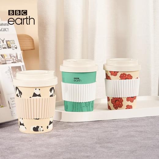 BBC Earth绿色星球系列 熊猫大王花仙人掌竹纤维材质竹粉杯咖啡杯350ml 商品图0