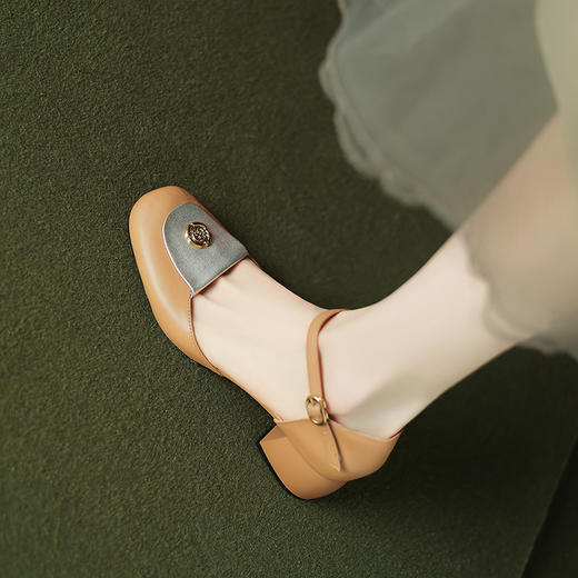 优雅百搭，圆头玛丽珍凉鞋WC-M8285 商品图4
