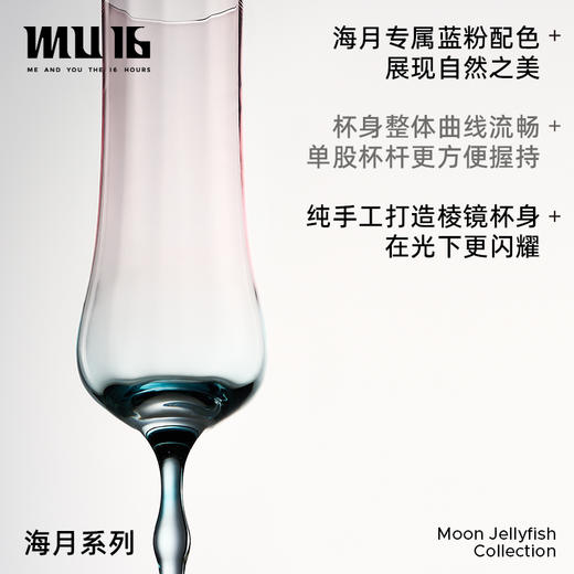 MU16 海月系列-水晶香槟杯两支装 商品图3