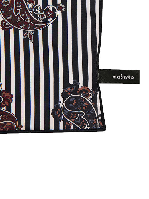callisto佩利斯印花条纹口巾 SSTOW005C 商品图2