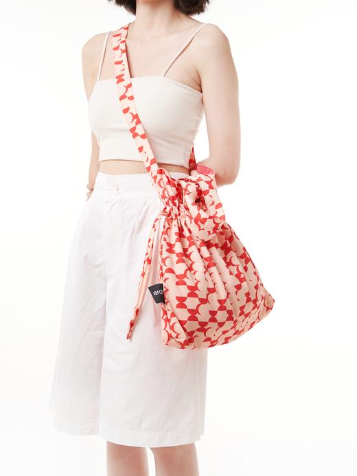 archi阿吃 红色圆点斜挎包 商品图0