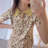 裁缝学苑AQ32 polo领醋酸棉碎花连衣裙纸样女装夏衣服打版裁剪图 商品缩略图1