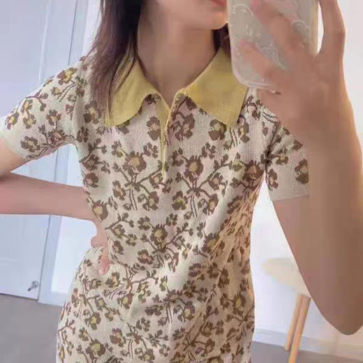 裁缝学苑AQ32 polo领醋酸棉碎花连衣裙纸样女装夏衣服打版裁剪图 商品图1